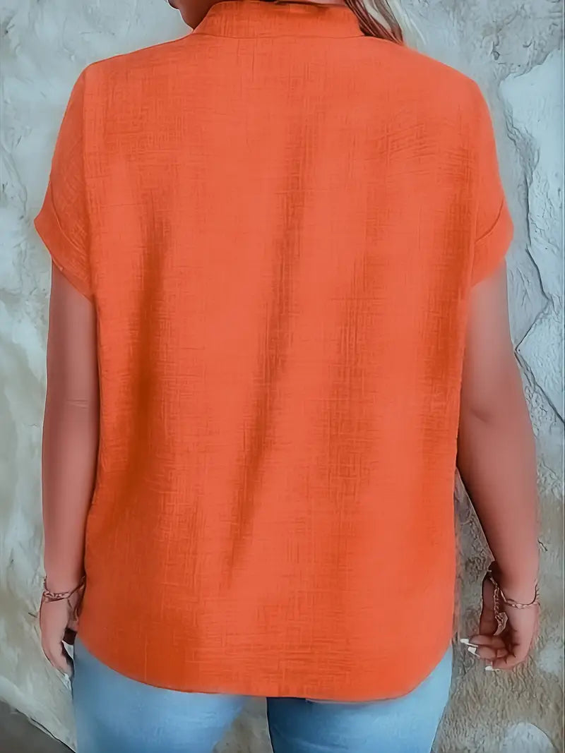 Rosabelle - Blusa Informal Con Cuello En V