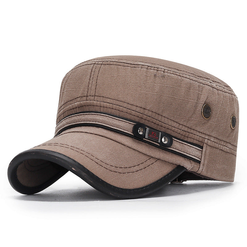 Goggins - Gorra Plana De Algodón Estilo Vintage