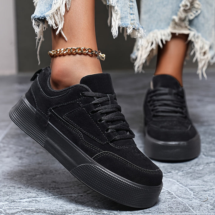 Namira - Zapatillas Con Cordones y Puntera Redondeada
