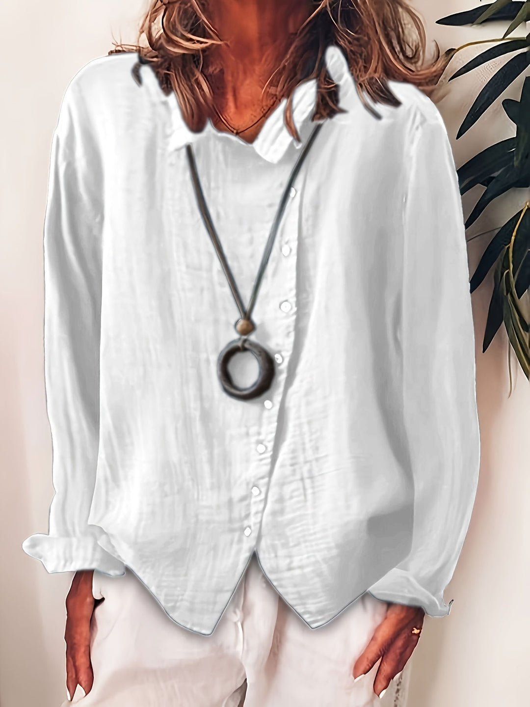 Paige - Camisa De Manga Larga Con Botones