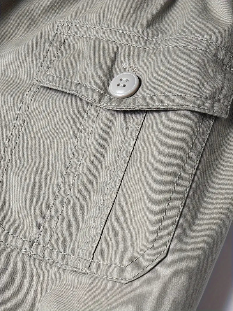 Theodore - Pantalones Cortos Cargo De Algodón Transpirable