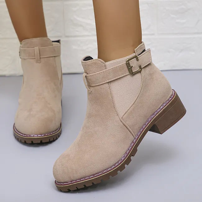 Fakina - Botines Con Hebilla Decorativa