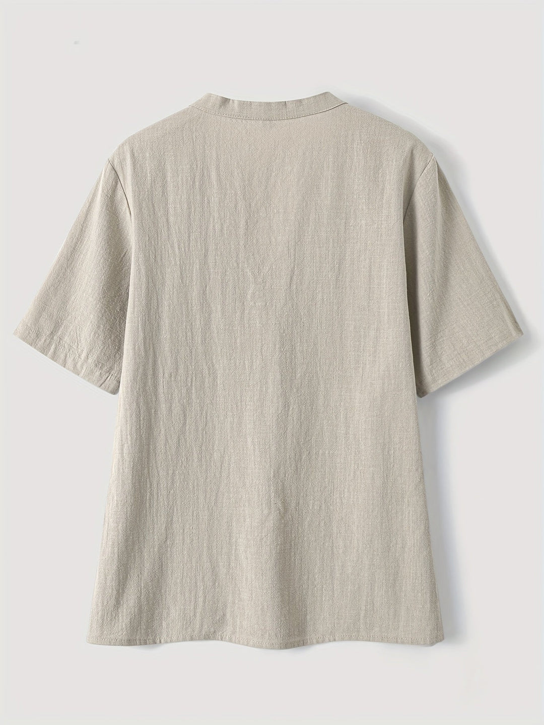 Sharron - Elegante Blusa Con Cuello En V y Botones