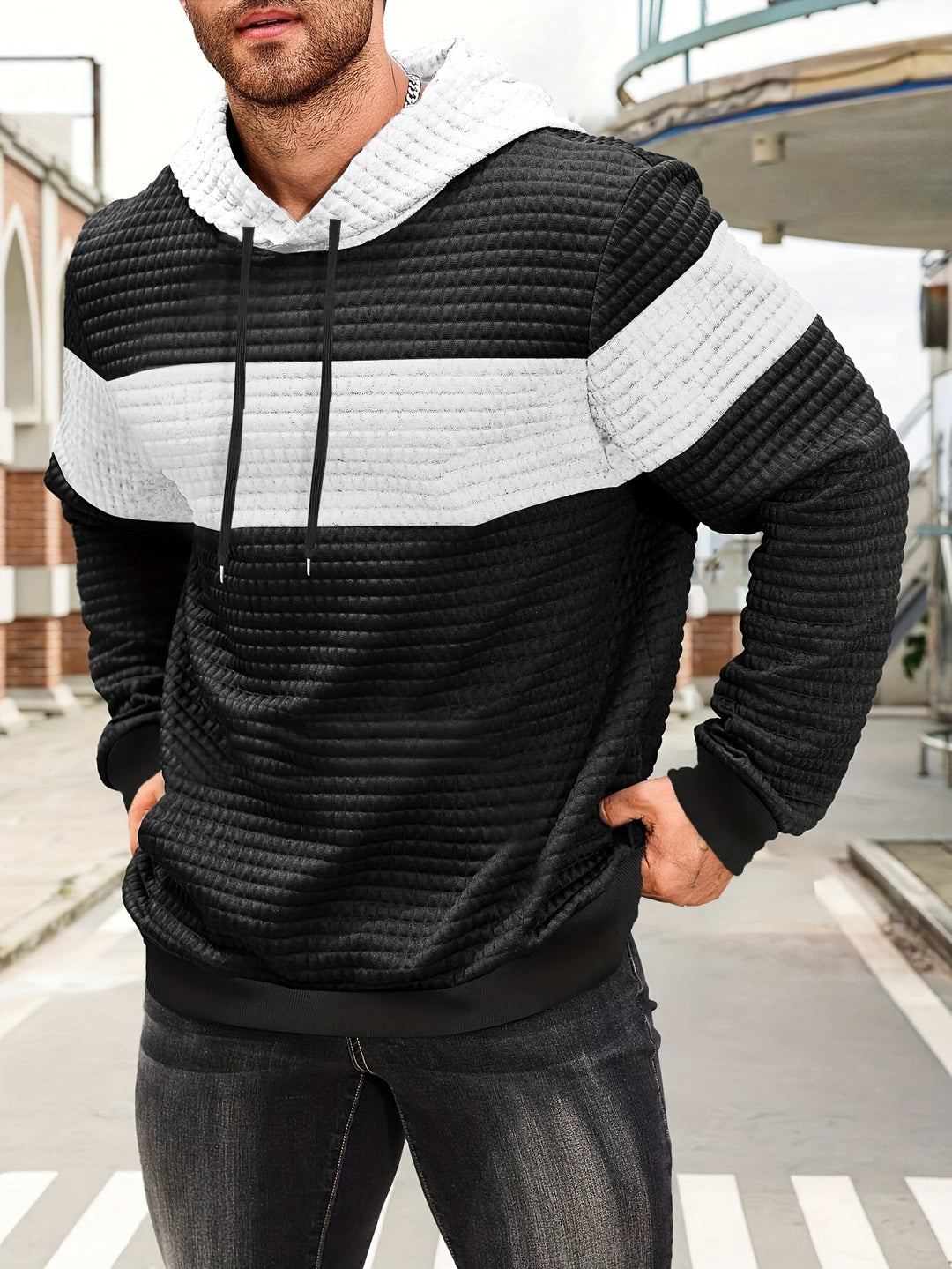 Fredric - Sudadera Con Capucha Elegante Y Bloqueante