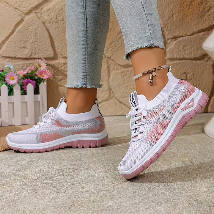 Loreta - Zapatillas Deportivas Transpirables Con Malla Degradada