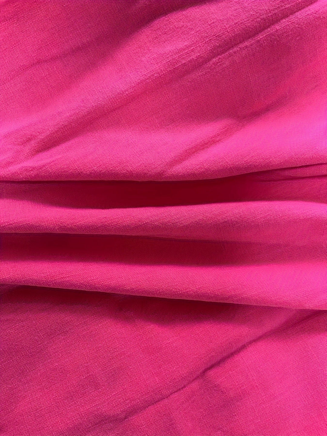 Priscilla - Blusa De Manga Larga Con Cuello En V y Botones En La Parte Delantera