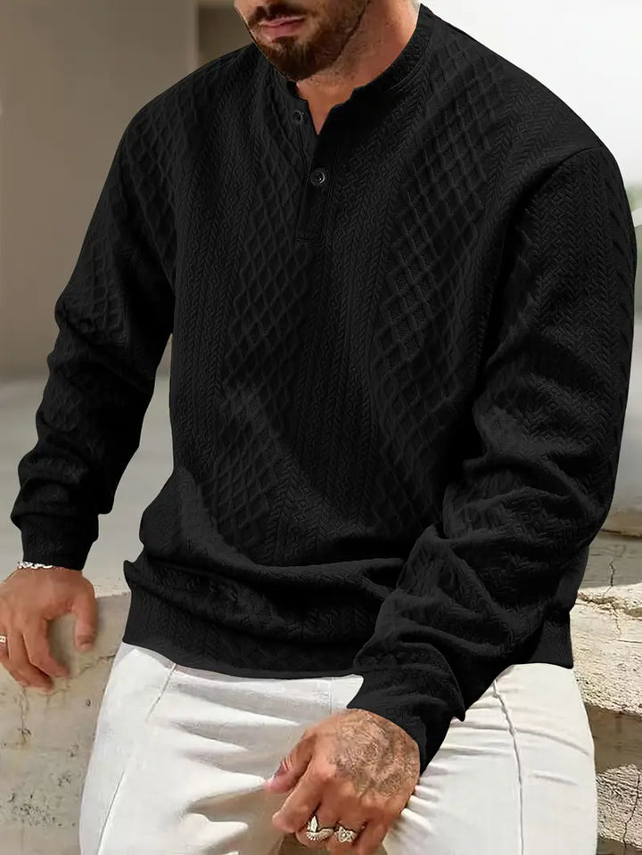 Warriner - Sudadera De Manga Larga Con Estampado Geométrico