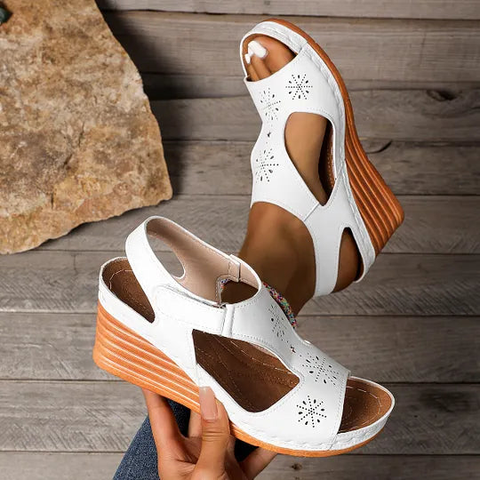 Setia - Cómodas Sandalias Con Cuña
