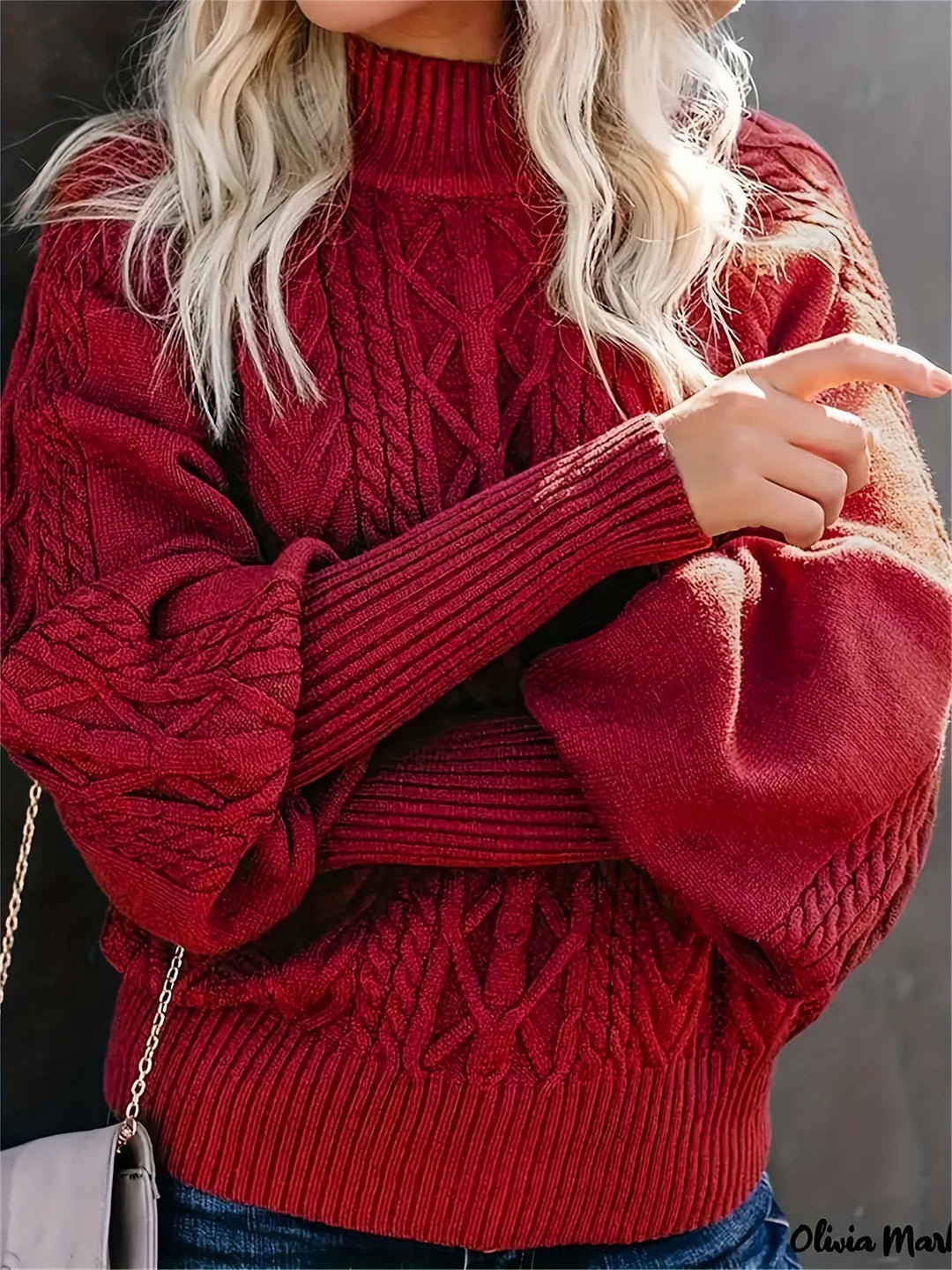 Tinsley - Jersey De Manga Larga Informal De Punto