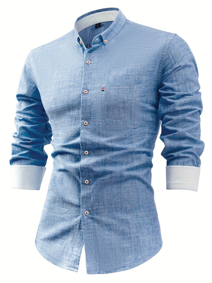 Nolan - Camisa De Manga Larga Con Botones