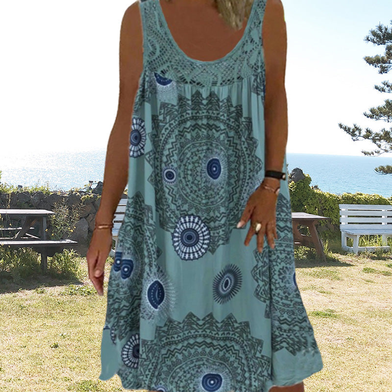 Paduch - Informal Verano Sin Mangas Vestido Con Estampado
