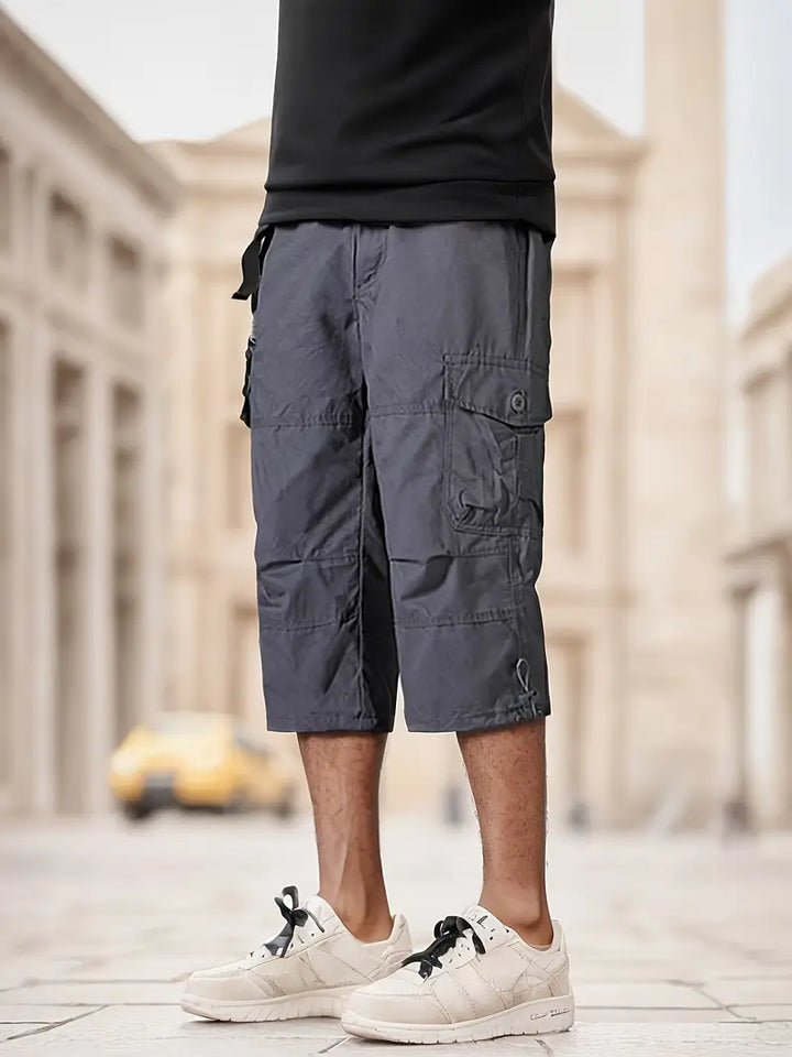 Gerhard - Elegantes Pantalones Con Múltiples Bolsillos