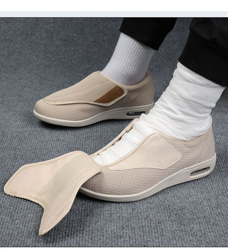 Bediha - Zapatos de Malla Con Correa Ancha y Suela Gruesa