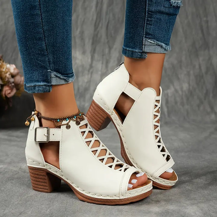 Alexia - Sandalias Elegantes De Tacón Alto