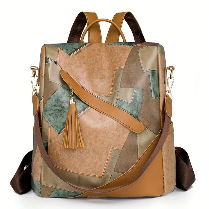 Vinika - Mochila Antirrobo a Cuadros