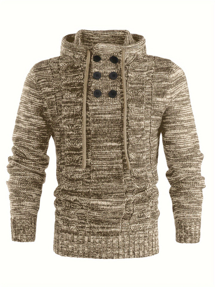 Damiaan - Sudadera Con Capucha De Manga Larga Informal