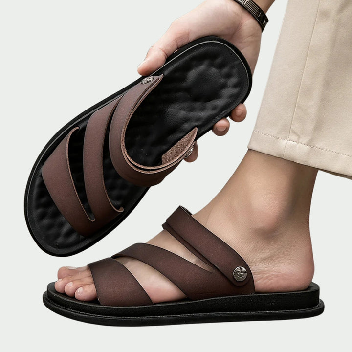 Ryan - Sandalias Informales De Cuero