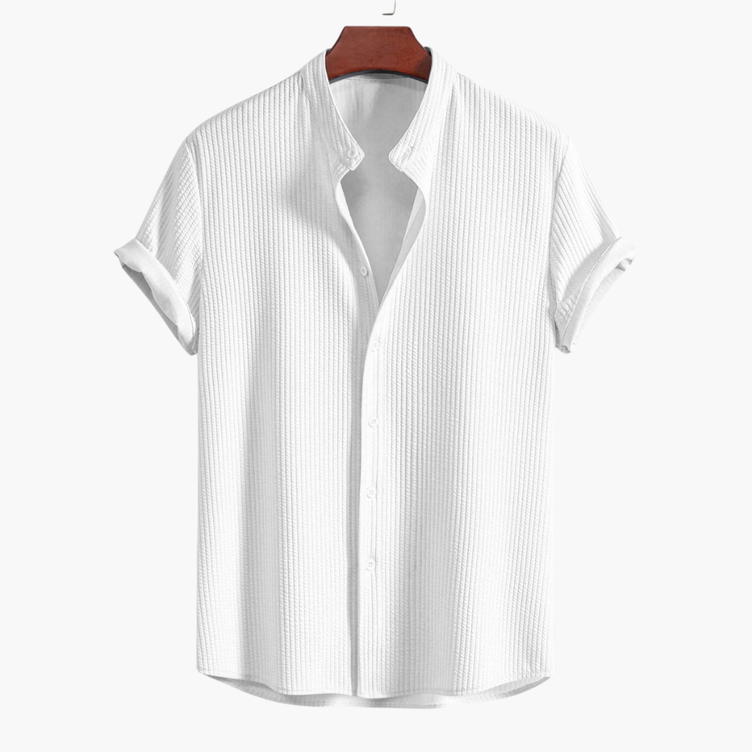 Geoffrey - Camisa Con Cuello Alto