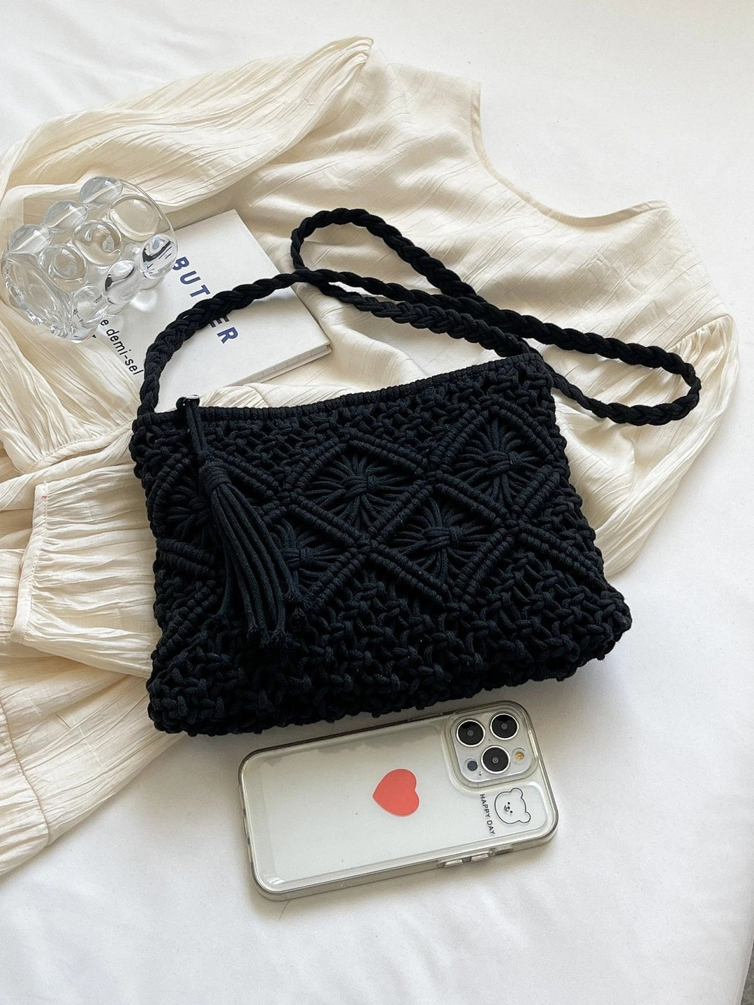 Ondina - Bolso Bandolera Tejido
