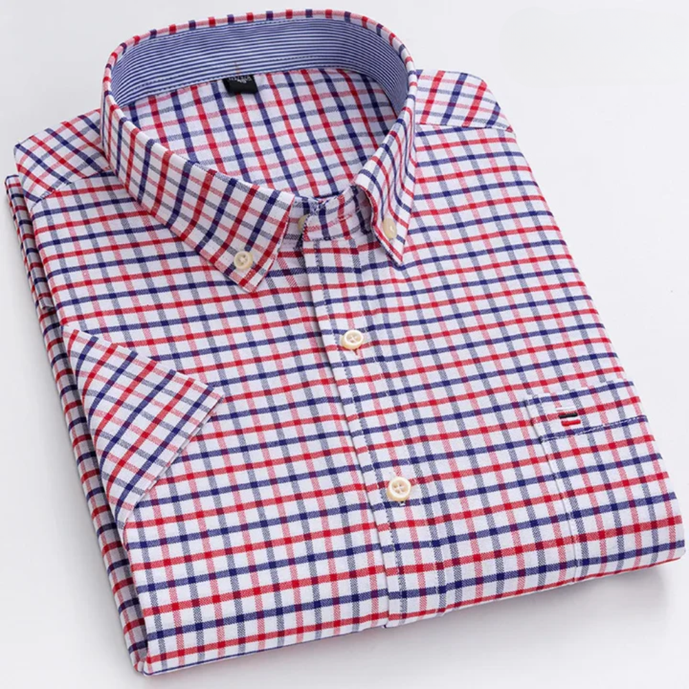 Petersen - Camisa Clásica De Algodón Con Estampado
