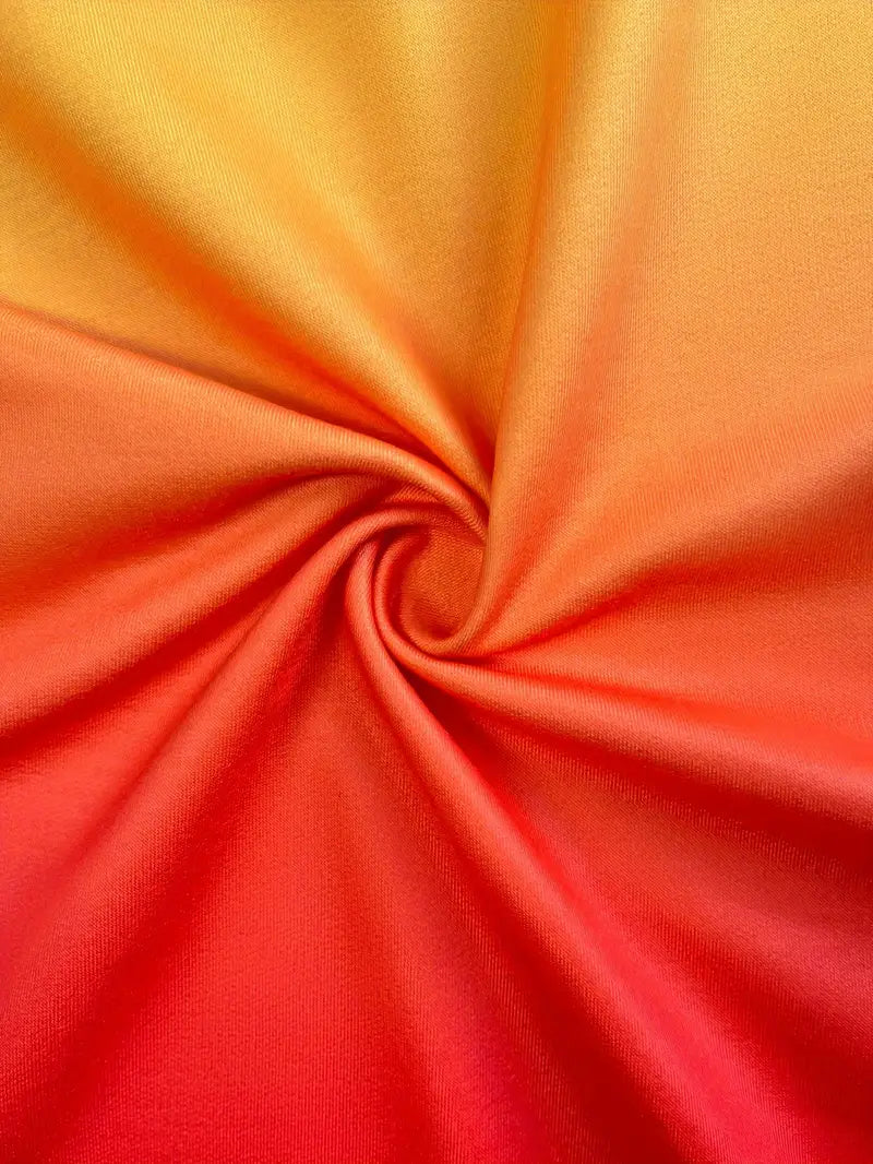 Areeqa - Sudadera Con Capucha y Cordón Ajustable En Colores Degradados