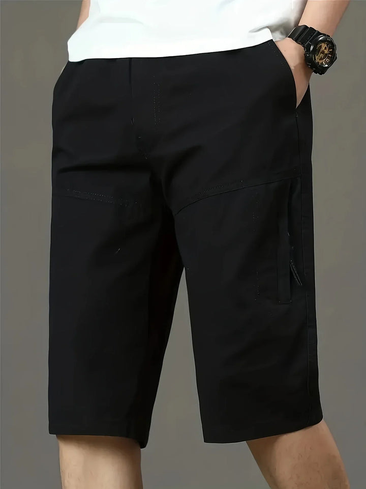 Stepan - Pantalones Cortos Carga Transpirables y Con Múltiples Bolsillos