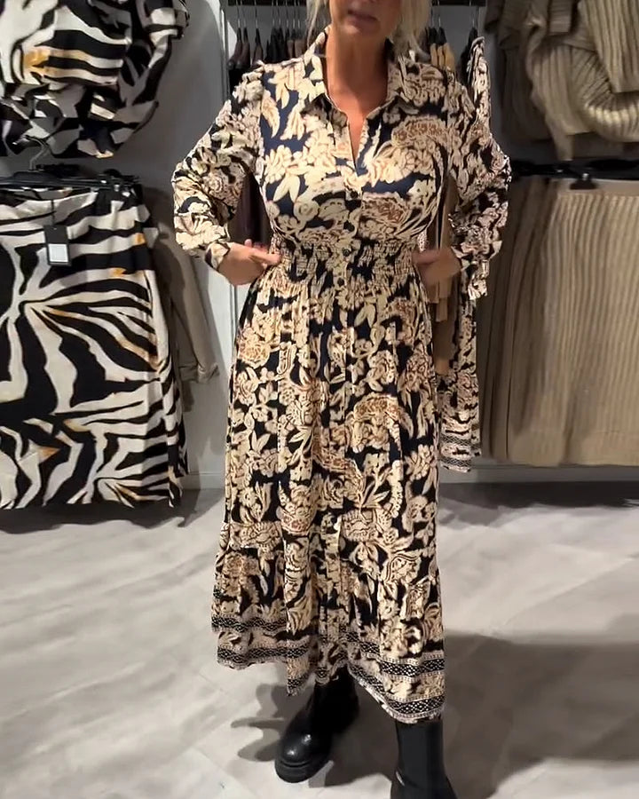 Merle - Vestido Con Estampado De Moda