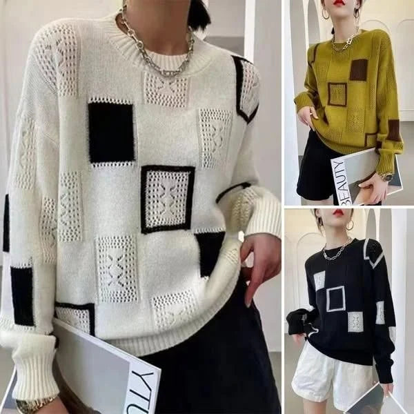Annouska - Jersey De Punto Con Diseño De Bloques
