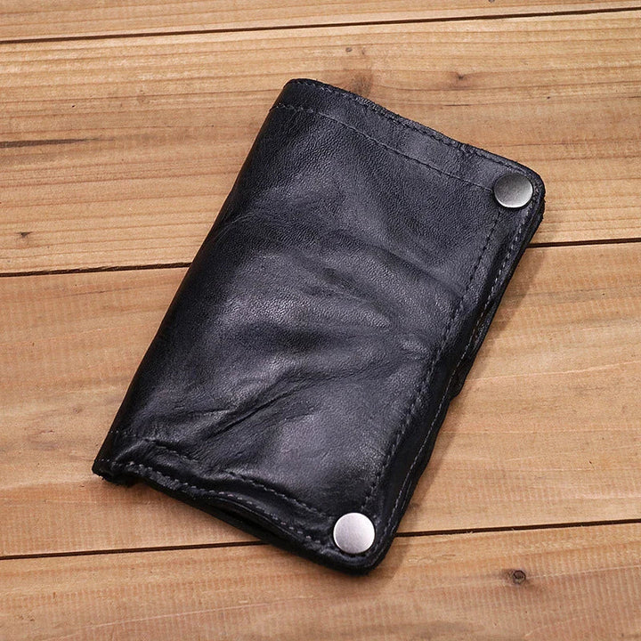 EliteHide - Cartera De Cuero Con Ranuras Para Varias Tarjetas Hecha a Mano