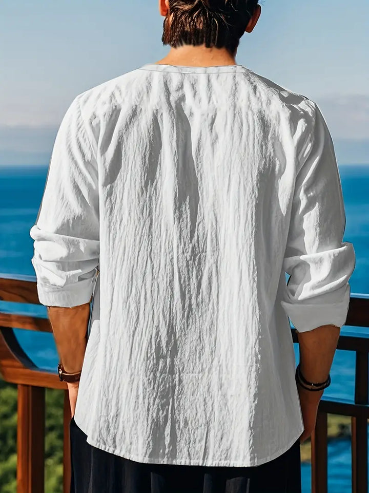 Pawel - Algodón Camisa De Manga Larga De