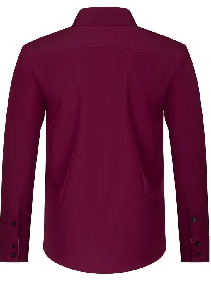 Remco - Elegante Botón arriba Camisa