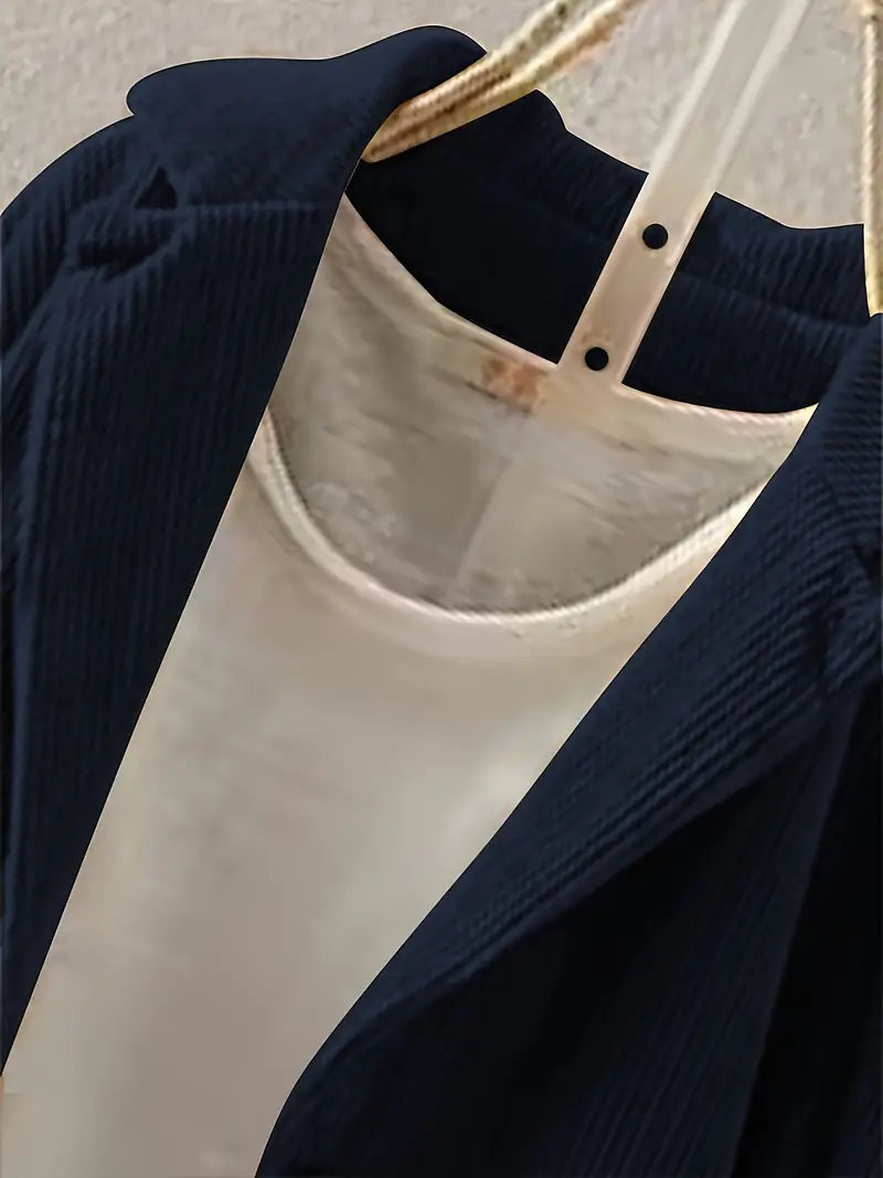 Nehara - Blazer Informal De Manga Larga