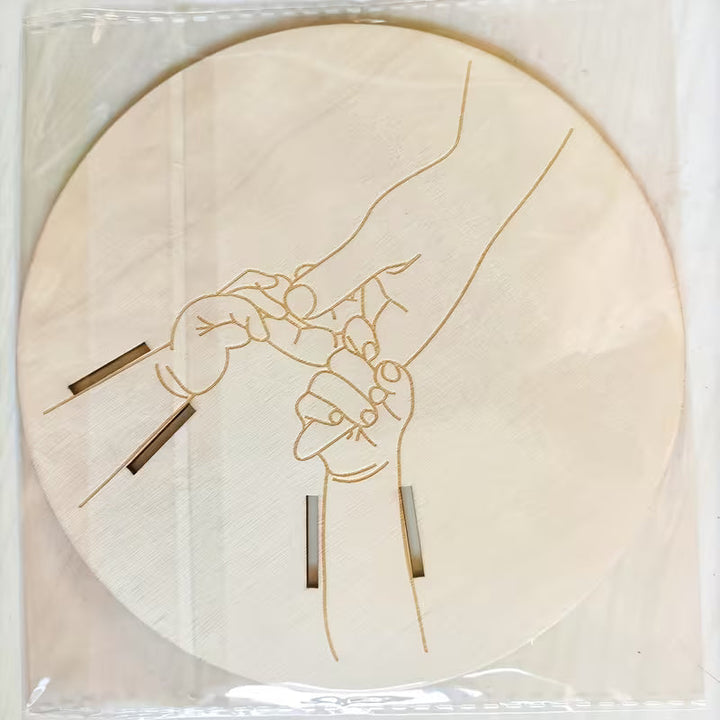 BirthMark - Placa de Madera para Pulsera de Nacimiento