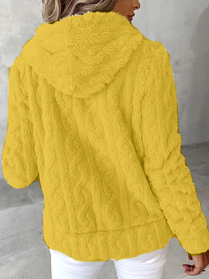 Ganka - Sudadera Con Capucha y Cremallera De Manga Larga