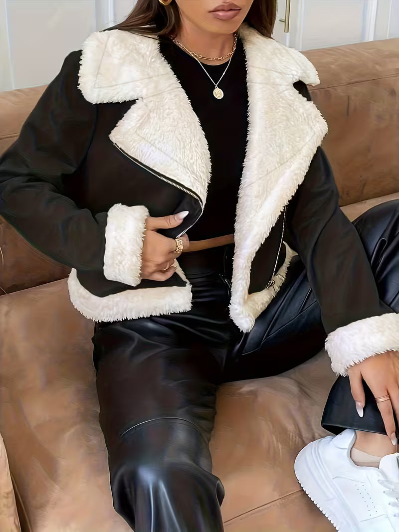 Zilia - Chaqueta De Manga Larga Con Forro Polar