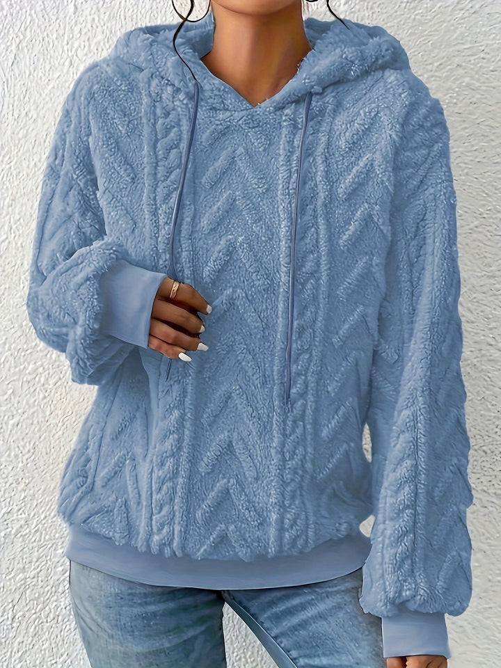 Andrine - Manga Larga Con Capucha Chaqueta