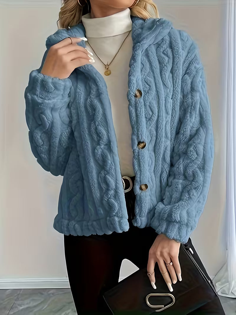 Losina - Chaqueta De Peluche Con Textura De Trenzado