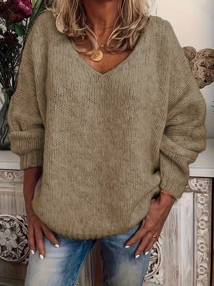 Schmidt - Jersey Informal De Manga Larga Con Cuello En V
