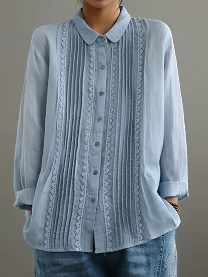 Tzurya - Elegante Blusa de Patchwork