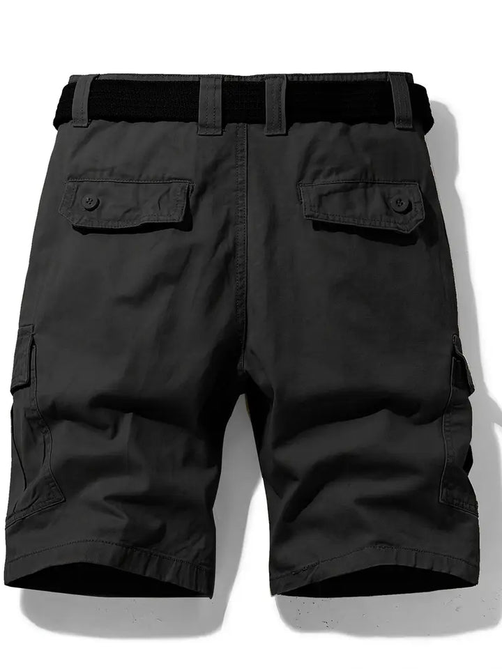 Mauro - Elegantes Pantalones Cortos Con Multibolsillos