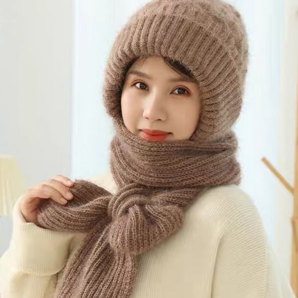 Abelina – Protección Auditiva Integrada Gorro Cortavientos Bufanda
