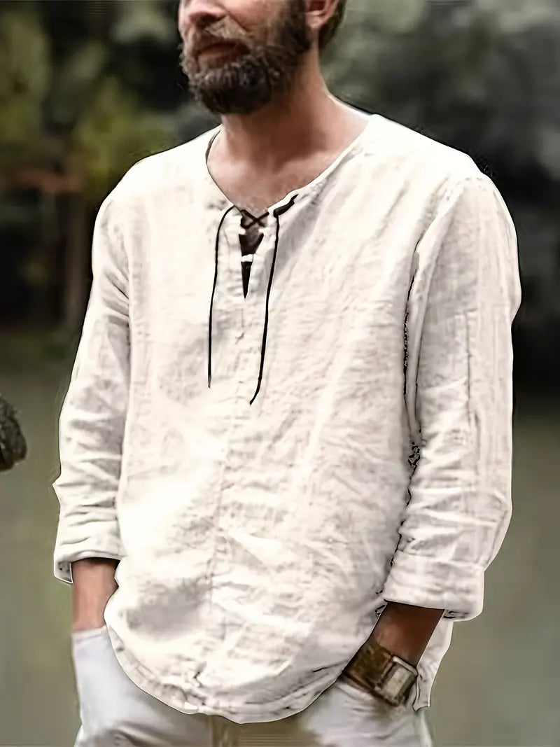 Pawel - Algodón Camisa De Manga Larga De