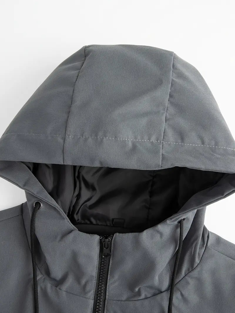 Conor - Chaqueta Cortavientos Con Cremallera y Capucha