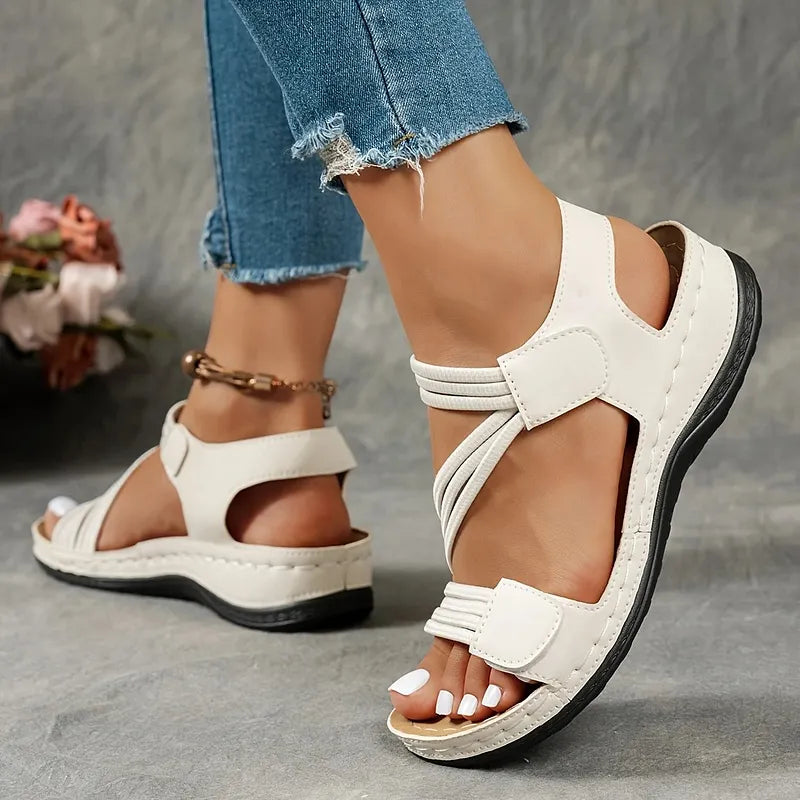 Rania - Sandalias Ligeras de Verano Con Correas Ajustables