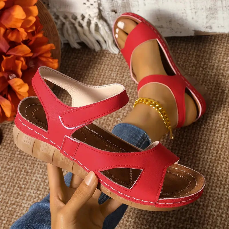 Navina - Sandalias Ortopédicas Con Cuña