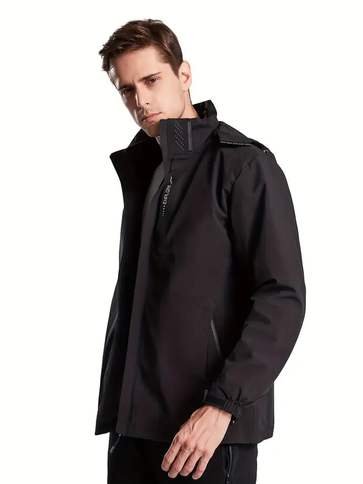 Norberto - Chaqueta Impermeable De Manga Larga