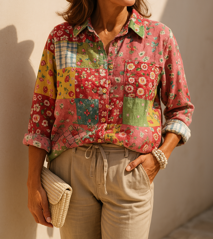 Petra - Blusa Floral Informal