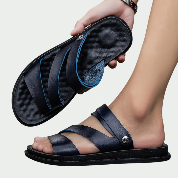 Ryan - Sandalias Informales De Cuero