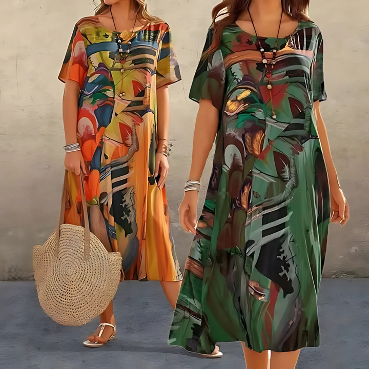 Filomena - Cómodo Vestido Floral