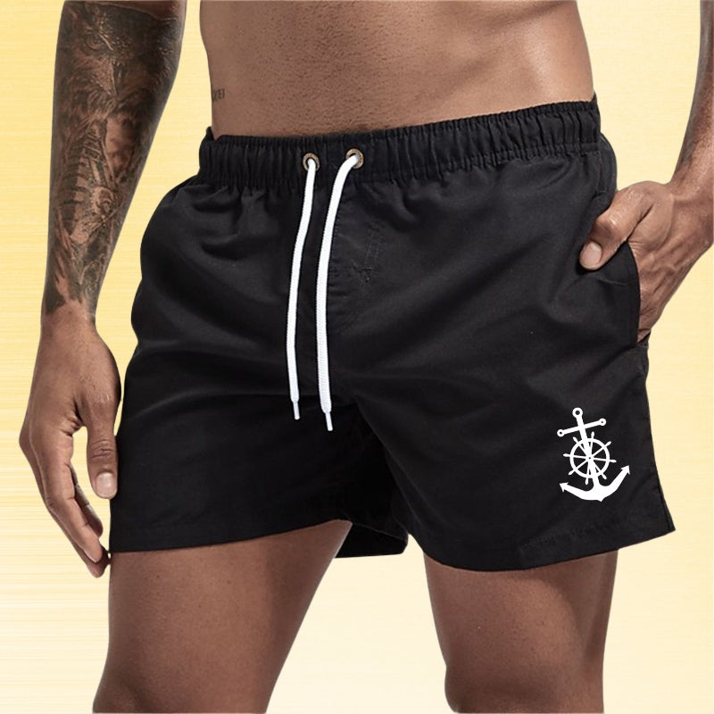 Solano - Elegante Elástico Pantalones Cortos Con Bolsillo